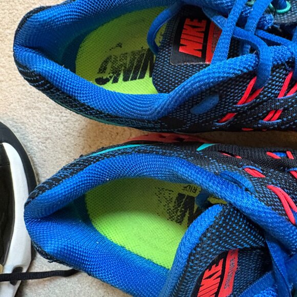 Nike Air Zoom Structure 18 Men's Running Shoes Size 11.5 Blue Black 683731-400 - Picture 9 of 10